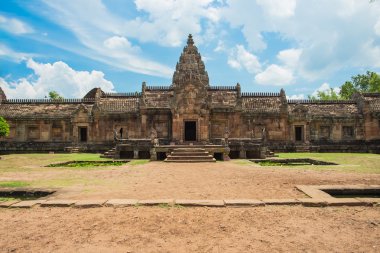 Phanom basamak Historical Park, Buriram, Thail, kum taş castle
