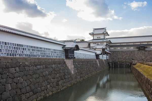 Zamek Kanazawa w kanazawa, japan. — Zdjęcie stockowe