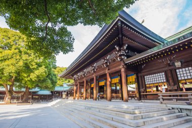 Meiji jingu Shrine Tokyo, Japonya