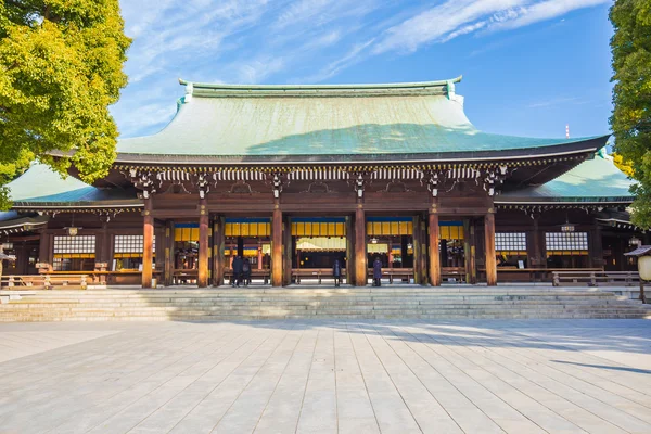 Ιερό Meiji jingu στο Τόκιο, Ιαπωνία — Φωτογραφία Αρχείου