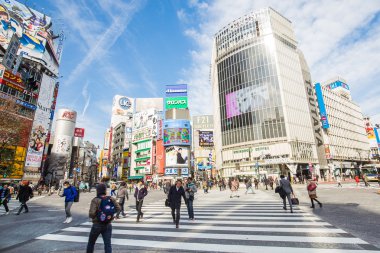 Tokyo Shibuya geçiş