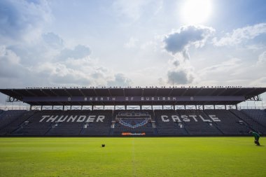 New i-mobile Stadium in Buriram, Thailand clipart