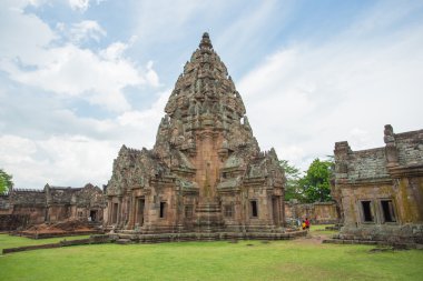 Phanom basamak tarihi Park Buriram, Tayland