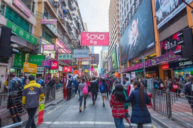 Mong Kok - Hong Kong sokak pazarı