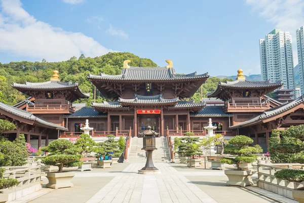 Chi lin Nonnenkloster in Hongkong, China — Stockfoto