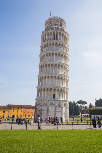 Eğik Pisa Kulesi, İtalya — Stok fotoğraf