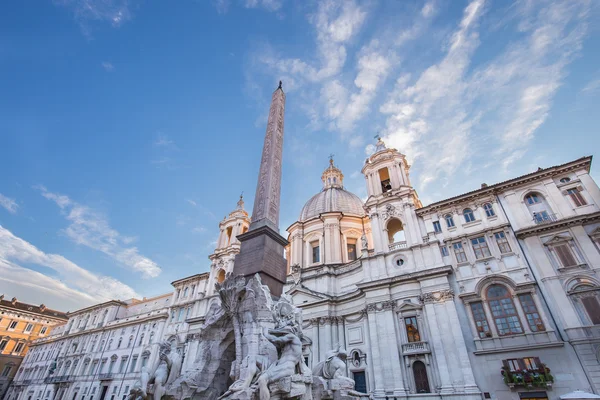 Piazza Navona in Rome, Italy — Stock Photo, Image