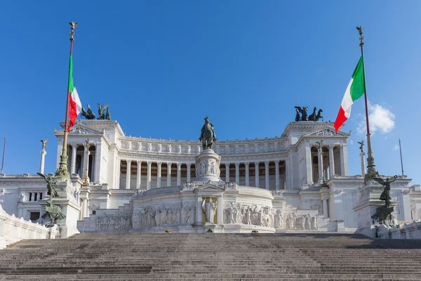 Victor Emmanuel II Monument in Rome, Italy — Stock Photo, Image