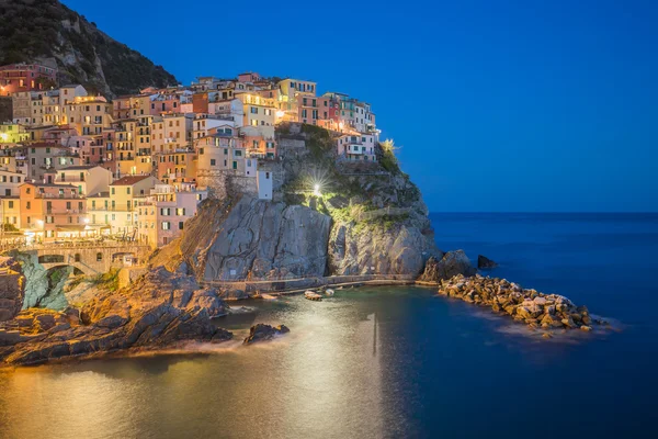 Manarola fisherman village in Cinque Terre — Stock Photo, Image