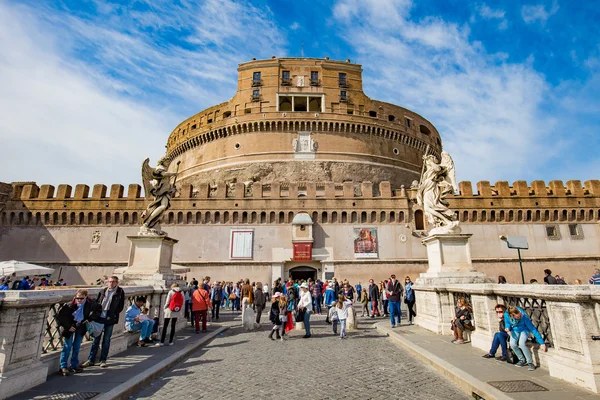 Castel Sant'Angelo in Rome, Italy — Stock Photo, Image