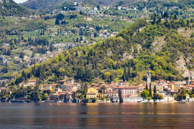 Varenna Köyü lake Como, İtalya