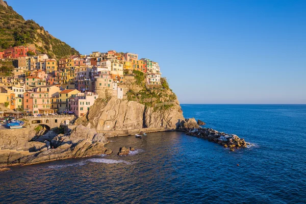 Manarola in La Spezia, Italy — Stockfoto