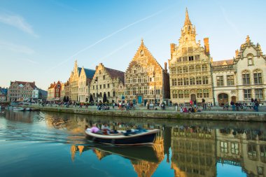Ghent Belçika Ortaçağ kenti