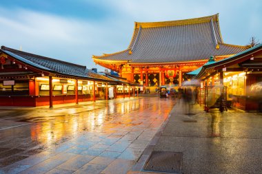 Senso-ji Tapınağı'nda Asakusa alan Tokyo, Japonya