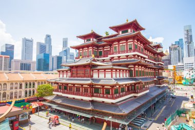 Singapur 'daki Buda Dişi Kalıntısı Tapınağı