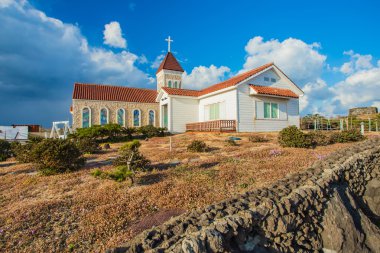 Chruch Seopjikoji Jeju Adası, Güney Kore