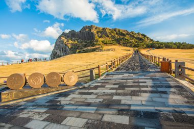 Songsan Ilchulbong Jeju Adası, Güney Kore
