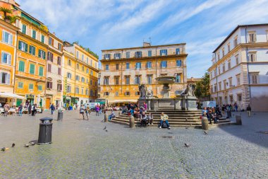 Piazza Trastevere'nin Roma, İtalya