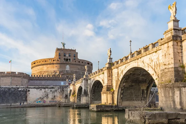 Sant'Angelo castle in Rome, Italy — Stock Photo, Image