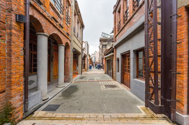 Bopiliao eski sokak Taipei, Tayvan