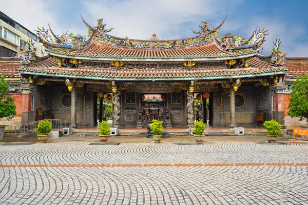 Dalongdong Baoaanse tempel in Taipei, Taiwan — Stockfoto