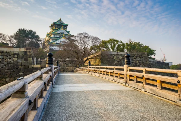 Osaka Castle landmark of Osaka in Japan — Stock Photo, Image