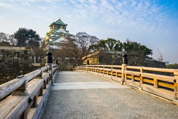 Osaka Castle landmark of Osaka in Japan — Stock Photo, Image