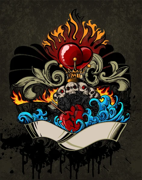 dövme illüstrasyon