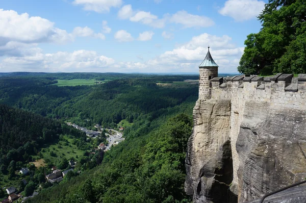 Festung Königstein — Stockfoto