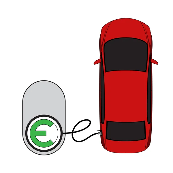 Elektrikli araç şarj oluyor