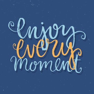 elle çizilmiş yazı poster