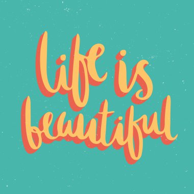 elle çizilmiş yazı poster