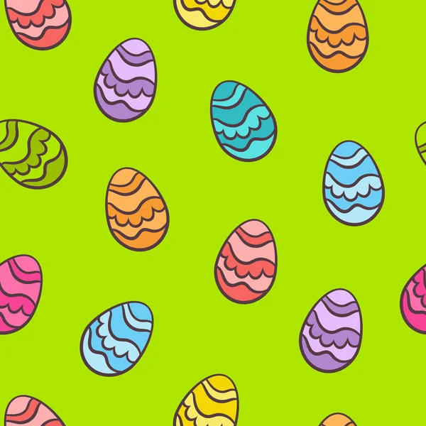 Easter seamless pattern — Stock Vector