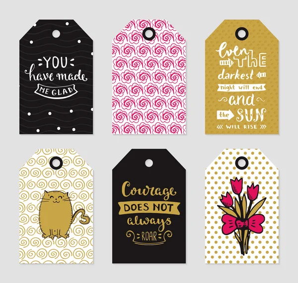 Vektör Etiketler kümesi love Tema