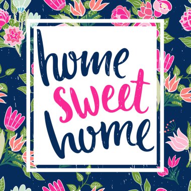 vektör çiçekli kart