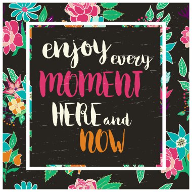 vektör çiçekli kart