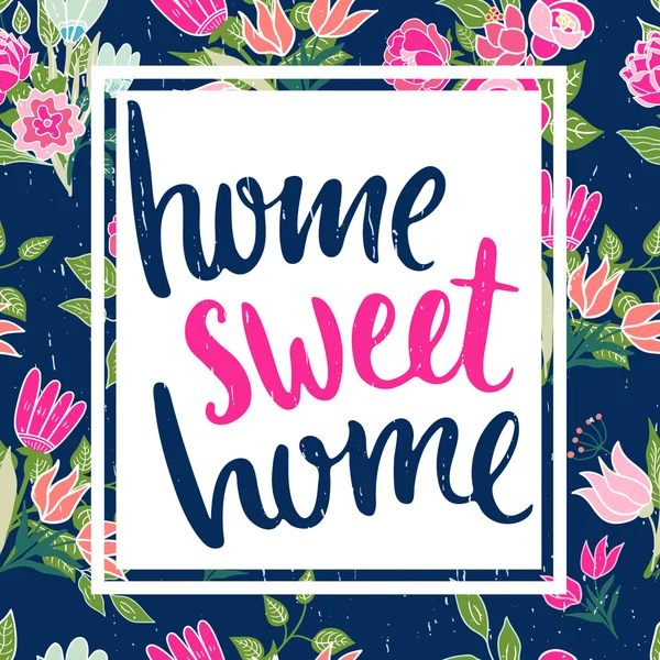 vektör çiçekli kart