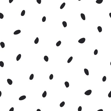 Elle çizilmiş Dikişsiz vintage desen