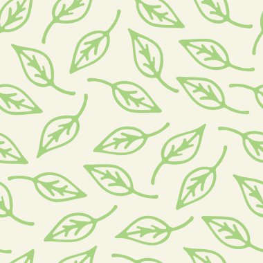 Elle çizilmiş Dikişsiz vintage desen