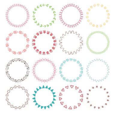 Düğün vintage öğeler koleksiyonu.