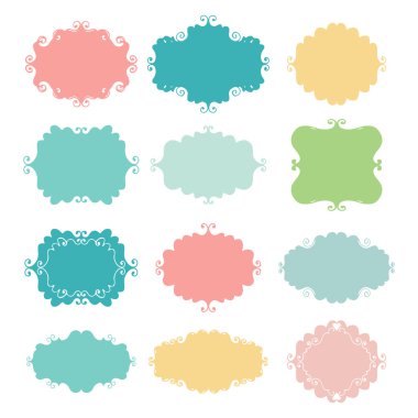 Düğün vintage öğeler koleksiyonu.