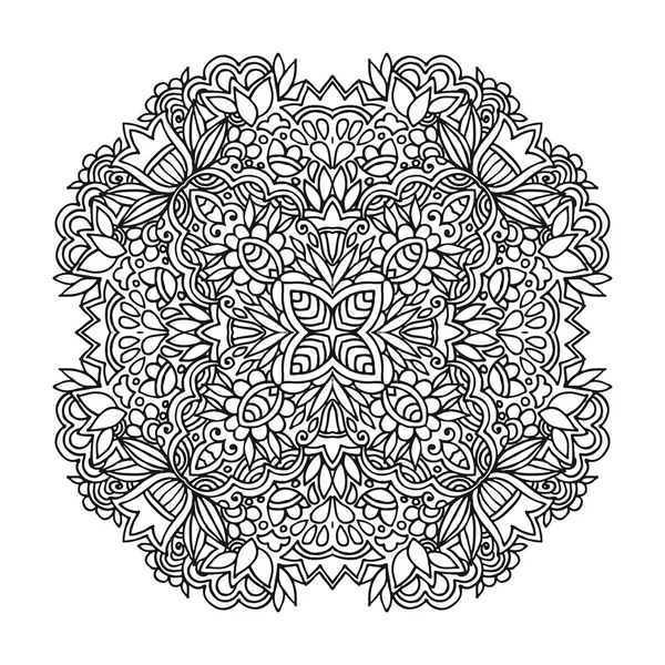 Vektör mandala süsleme.