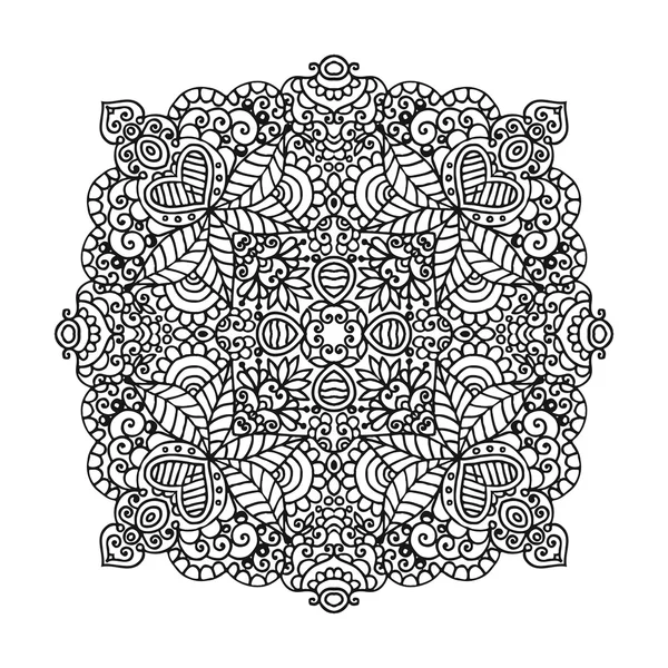 Vektör mandala süsleme.