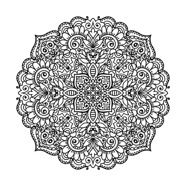 Vector mandala ornament. — Stockvector