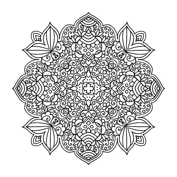 Vektör mandala süsleme.