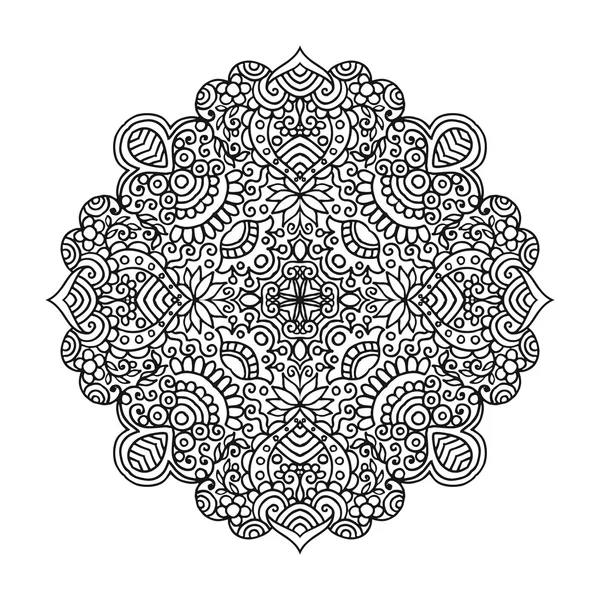 Vektör mandala süsleme.