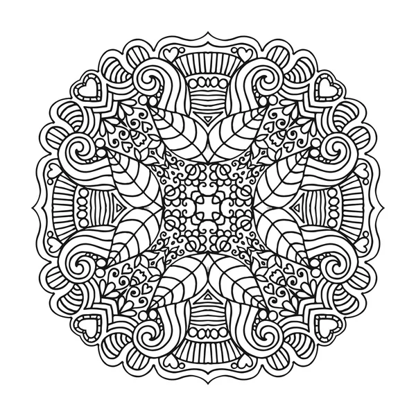 Vektör mandala süsleme.
