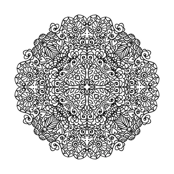 Vektör mandala süsleme.