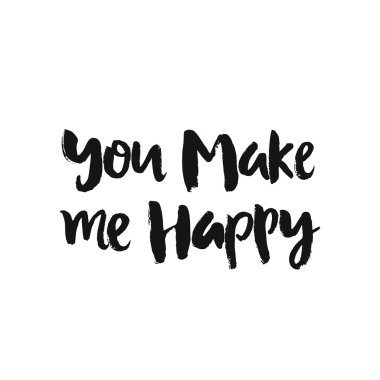 Vektör elle çizilmiş yazı poster