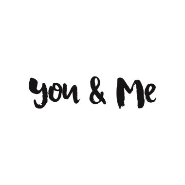 Vektör elle çizilmiş yazı poster